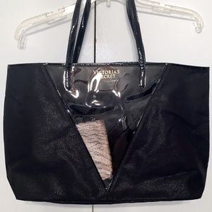 Victoria's Secret Black Tote Bag
